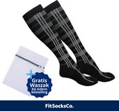 Compressiekousen Steunkousen - Mannen & Vrouwen Compressie Sokken - Hardloopsokken - Energysocks - Vliegensokken - Vliegtuigsokken - Zwangersokken - Sportsokken - Reissokken - Wandelensokken - Energysokken - Maat 41-46 L/XL