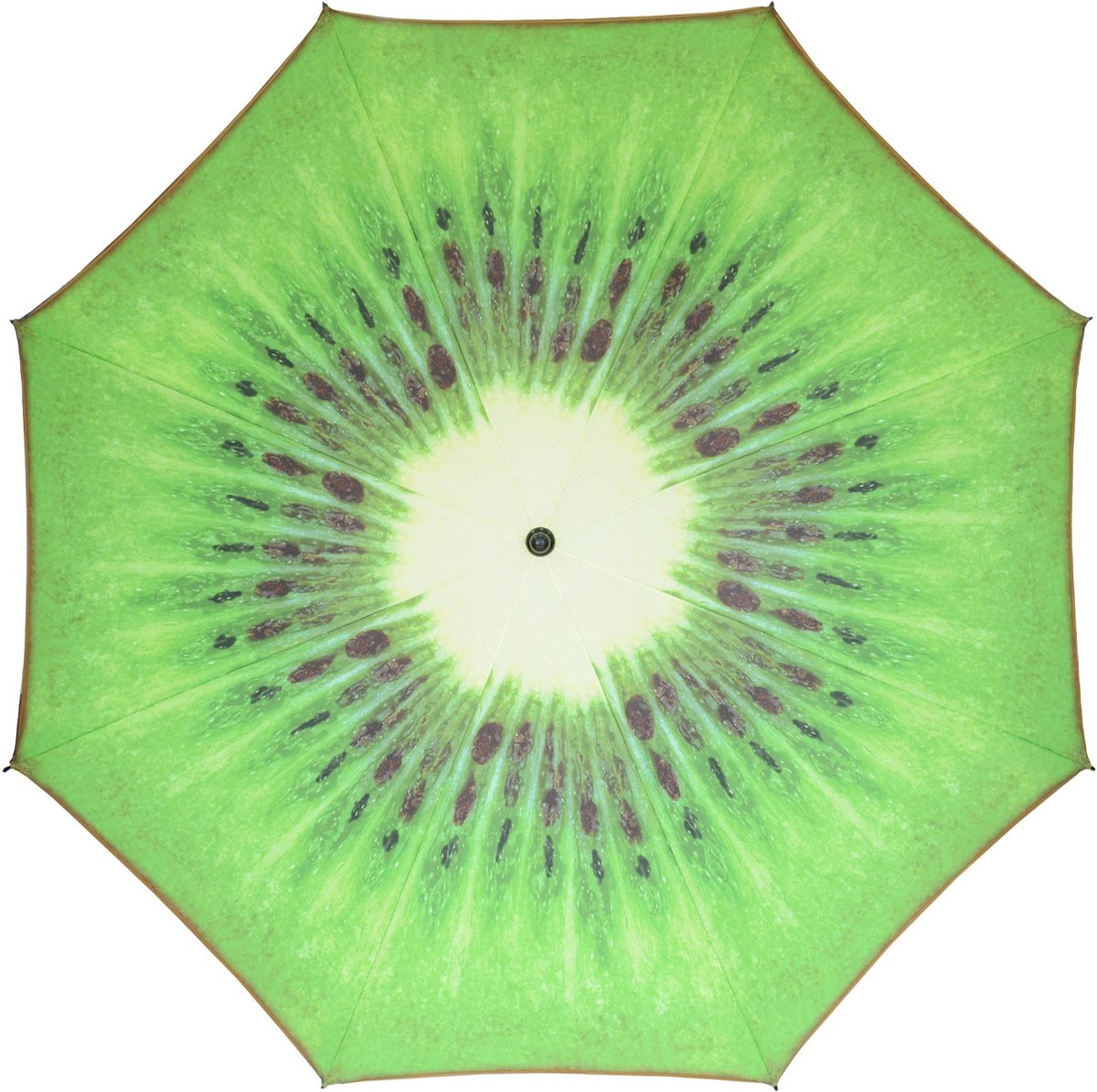 Parasol - kiwi fruit - D180 cm - UV-bescherming - incl. draagtas