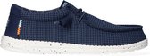 HEYDUDE Wally Sport Mesh heren instapschoen - Blauw - Maat 46