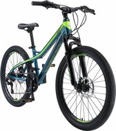 Bikestar hardtail MTB 21speed 24inch blauw/groen