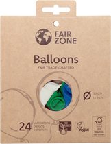ballonnen 24 st. - Ã©Ã©n kleur                        - paars