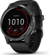 Garmin Vivoactive 4 - martwatch met GPS Tracker - 8 dagen batterij - 45mm - Zwart/Gunmetal