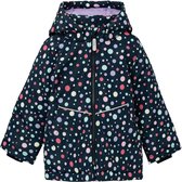 name it NMFMAXI JACKET DANCING DOTS Meisjes Jas - Dark Sapphire_ - Maat 80