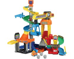 VTech Toet Toet Auto's Mega Bouwplaats Speelset - Met Speelgoed Auto - Educatief en Interactief Baby speelgoed - Cadeau - Vanaf 1 tot 5 Jaar