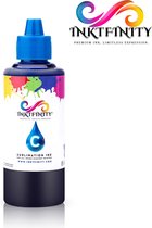 Inktfinity (C) Cyaan - Premium Dye Sublimatie inkt - 100 ml - Geschikt voor alle Epson Printers! (Alleen geschikt voor hittepers!)