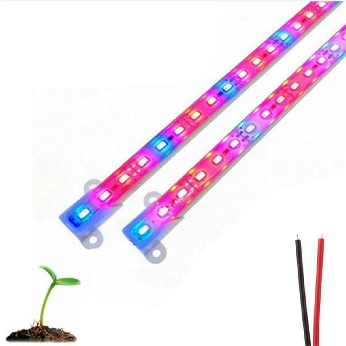 Grow light - Rood/Blauw - 2:1 - 50cm - Waterproof