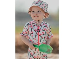 Ducksday - UV - werend zwempakje - voor meisjes - UPF 50+ - Coco - 74/80