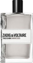 Zadig & Voltaire This Is Him! Undressed 50 ml Eau de Toilette - Herenparfum