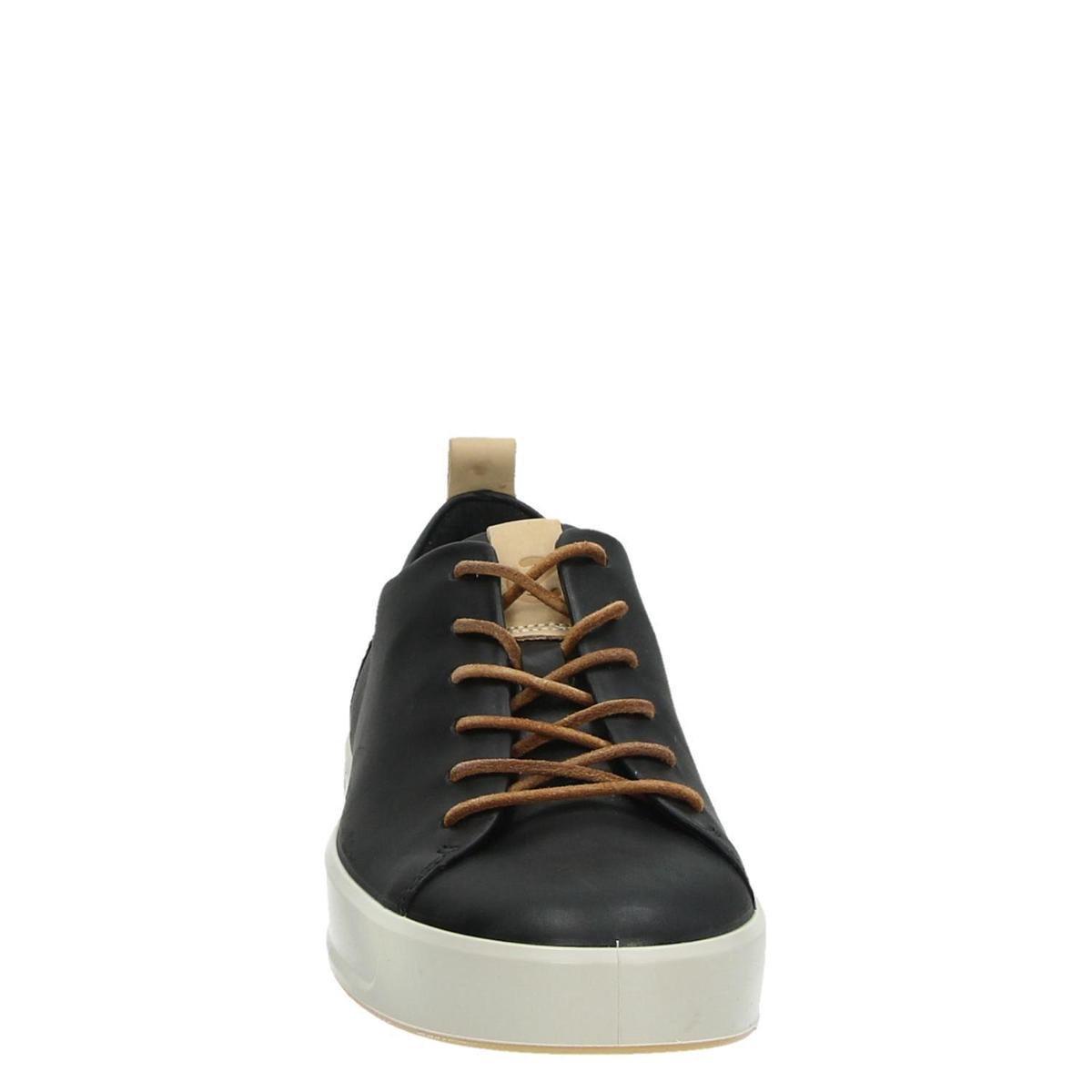 Ecco Soft 8 heren sneaker - Zwart - Maat 44 | bol.com