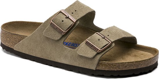 Birkenstock Arizona BS - sandale pour hommes - Taupe - taille 44 (EU) 9.5  (UK) | bol