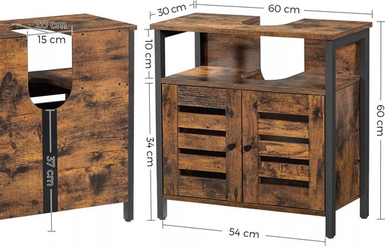 Houten Vintage Badmeubelen kopen? ✔️ Vergelijk & bespaar