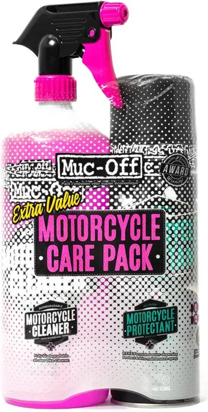Kit de nettoyage Muc-Off Motorcycle Care Pack (Kit Duo)
