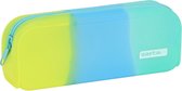 Schoolpennenzak Safta Blauw Groen Geel (18.5 x 7.5 x 5.5 cm)