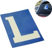 Carpoint L Sticker Lesauto Statisch Raam (10x15cm) Blauw