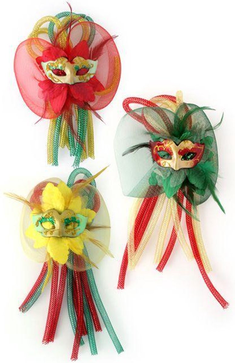 Goedkoopste Broche bloem, tubes en oogmasker per stuk