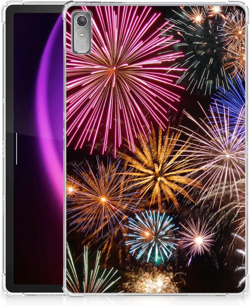 Lenovo Tab P11 Gen 2 Leuke Siliconen Hoes Vuurwerk