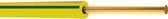 Fil d'installation - Fil VD - Fil de terre - 2,5 mm - Jaune/Vert - 100 mètres