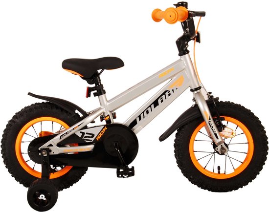 Volare Rocky Kinderfiets - Jongens - 12 inch - Grijs