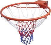 vidaXL - Basketbalringset - met - net - 45 - cm - oranje