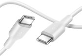 Bol.com Belkin Boost-up Charge - Telefoniekabel - USB-C naar USB-C - 2m - wit aanbieding