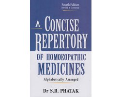 A Concise Repertory of Homeopathic Medicines