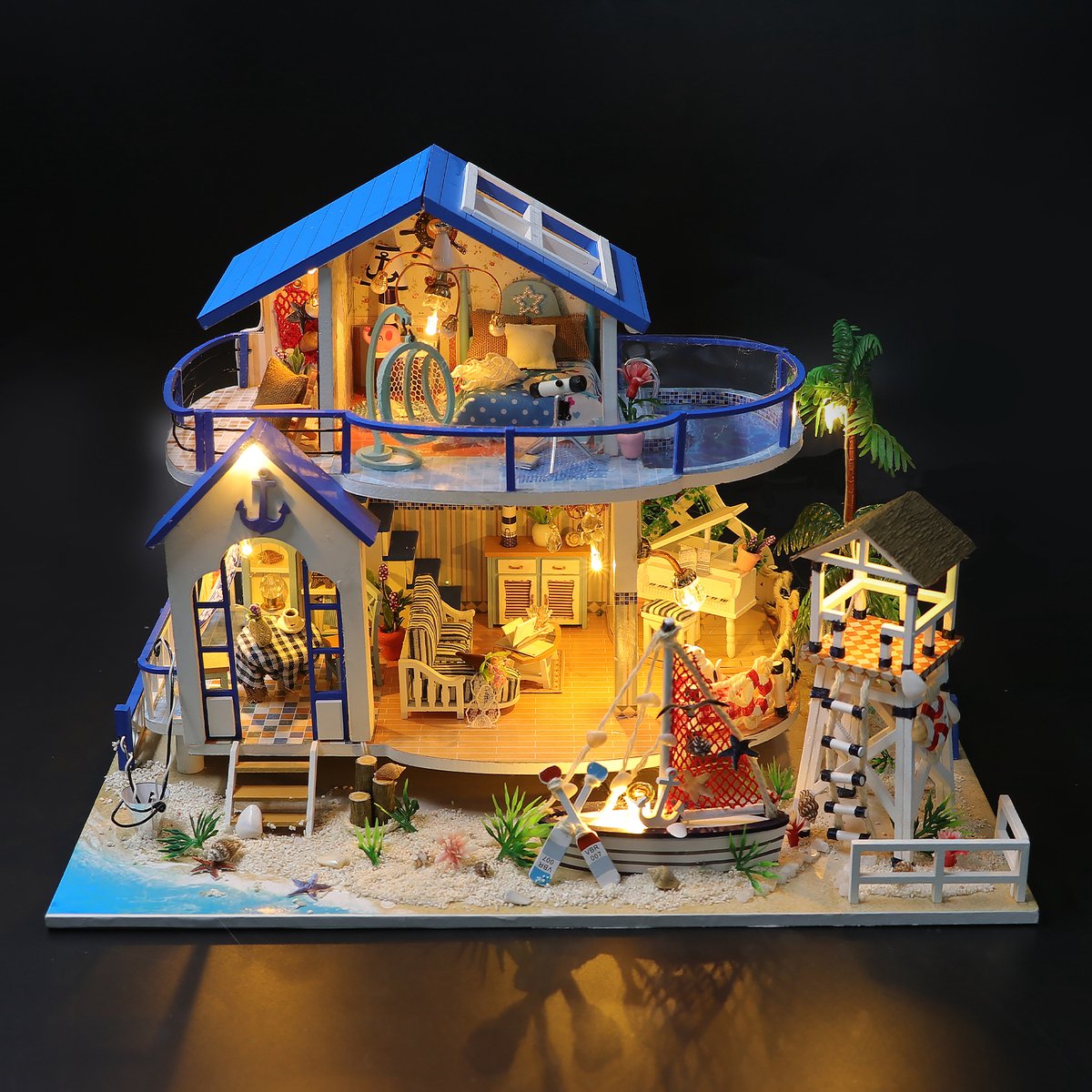 Maquette de maison de poupée miniature - Mini Villa ? - Crafts&Co