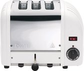 Dualit Vario, Grille Pain, Toaster, Blanc, 3 Tranches