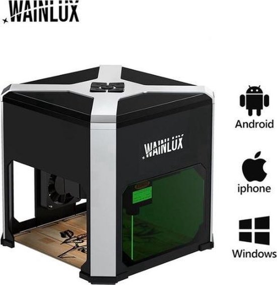 Wainlux K6 - Imprimante Laser - Mini Machine de Gravure avec Laser -  Contrôlable par... | bol.com