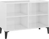 vidaXL-Tv-meubel-met-metalen-poten-69,5x30x50-cm-hoogglans-wit