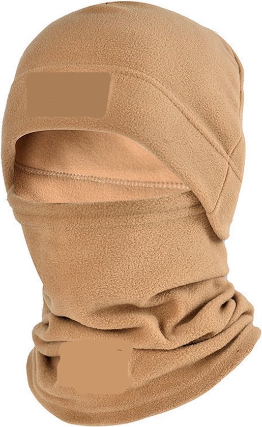 Balaclava Multiuse Fleece Bivakmuts I Nekwarmer I Bivak I Gezichtsmasker I Motormuts I Skiën I Snowboarden I Motorrijden I Beige