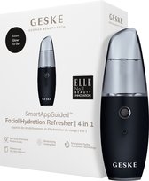 GESKE | SmartAppGuided™ Facial Hydration Refresher | 4 in 1 | Waterverstuiver | Gezichtsstomer | Waterspray | Face mist | Gezichtsreinigingsapparaat | Mist | Cosmetica | Natuurlijke glans