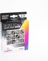 Gamegenic D6 Dice Set 12pcs Galaxy Series: Moon