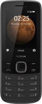 Nokia 225 4G, Barre, Double SIM, 6,1 cm (2.4"), 0,3 MP, 1150 mAh, Noir