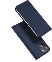 Dux Ducis - Telefoon Hoesje geschikt voor de iPhone 15 - Skin Pro Book Case - Blauw