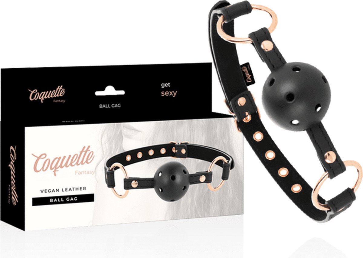 Goedkoopste COQUETTE FANTASY | Coquette Fantasy Breathable Ball Gag | Extreme BDSM | Fetish | Sex Toy for Couples | Bondage | Sex Toy for Man | BDSM | Sex Toy for Woman