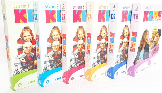 Kees & Co TV Serie Seizoen 1 t/m 6 Originele Boxen! 1ste Uitgave! (NL Gesproken.)
