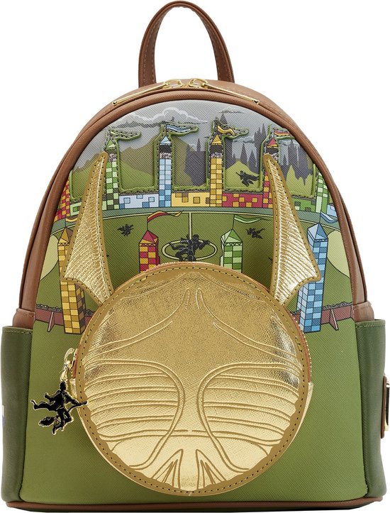 Loungefly: Harry Potter - Golden Snitch Mini Backpack