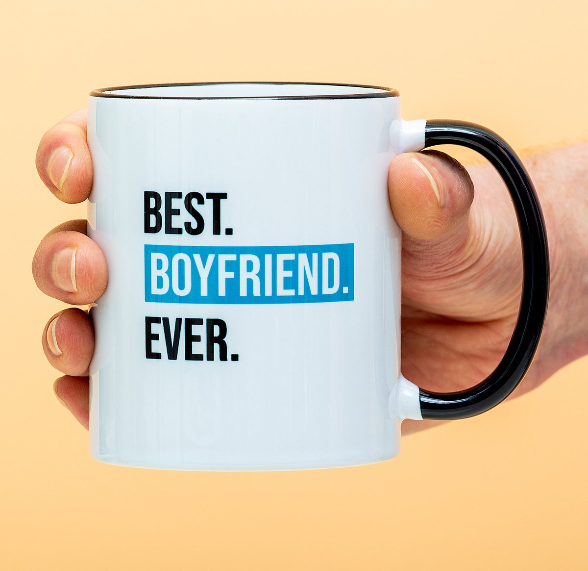 Mok BEST BOYFRIEND EVER van Ditverzinjeniet.nl