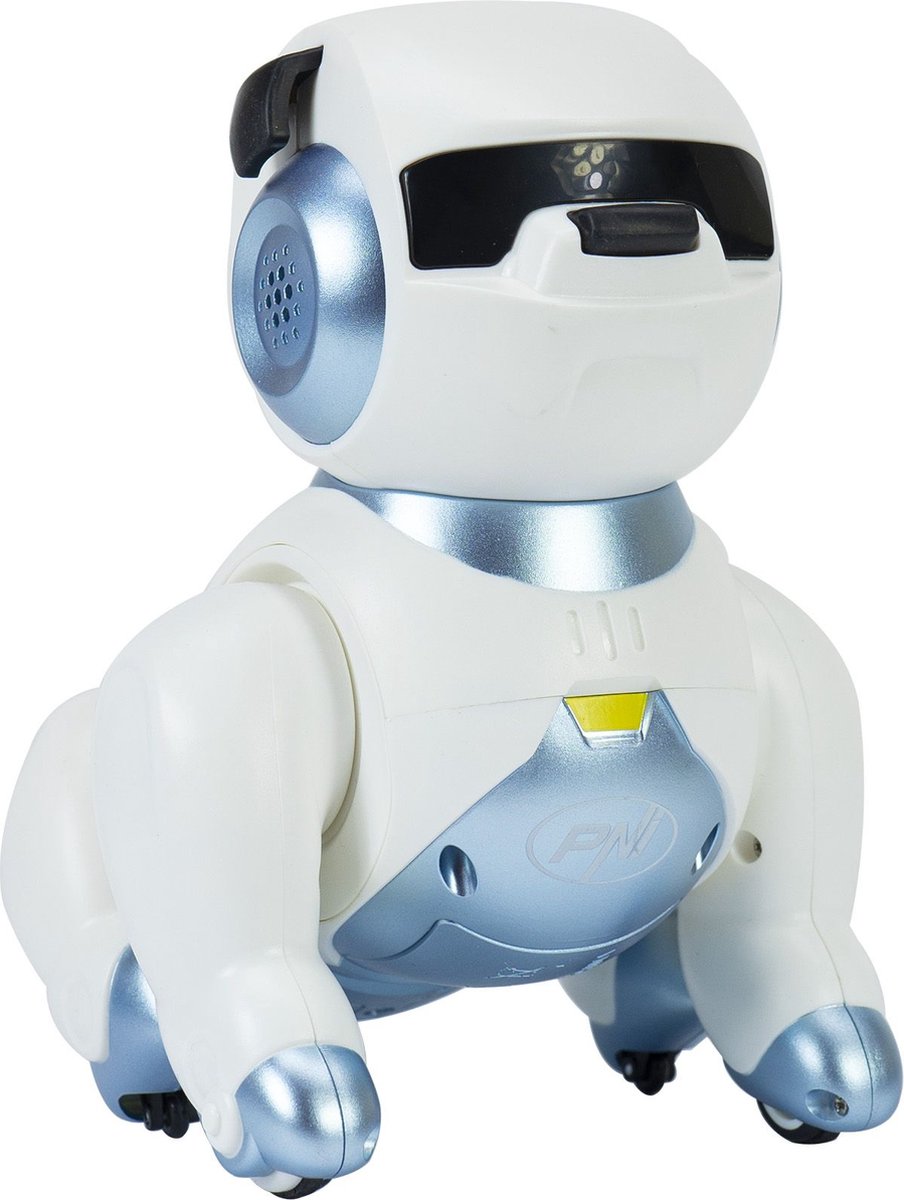 Gear2Play Robot chien jouet interactif télécommandé Robo Max