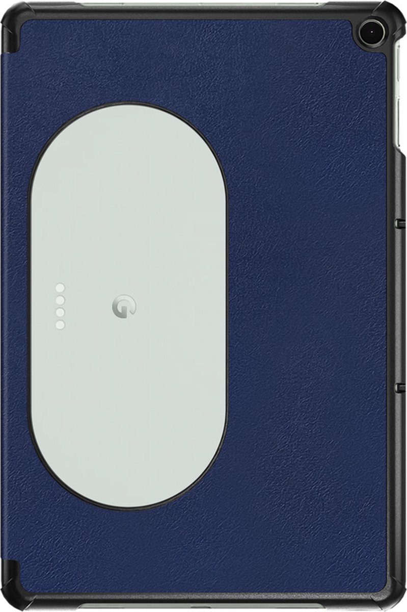 Just in Case tablet Hoes geschikt voor Google Pixel Tablet - TriFold Bookcase - Blauw