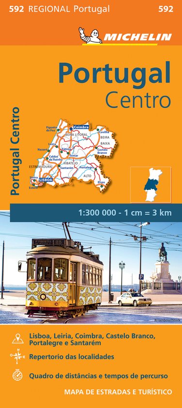 Portugal Centro REGIONAL Map 592 - cover