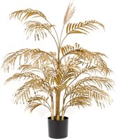 Plante artificielle palmier couleur or 105 cm