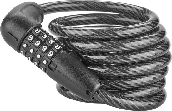 Abus - Numero - kabelslot met cijfercode - 5510C/180 zwart van ABUS — afbeelding 4