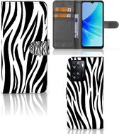 Beschermhoesje PPO A57 | A57s | A77 4G Smartphone Hoesje Zebra