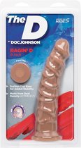 Doc Johnson - The D - The D - Ragin' D - 8 Inch - Without Balls - Caramel