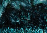 Fotobehang - Vlies Behang - Botanisch Jungle Bladeren - 254 x 184 cm