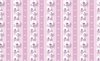 Fotobehang - Vlies Behang - Orchideeën op Roze Luxe Patroon - 312 x 219 cm