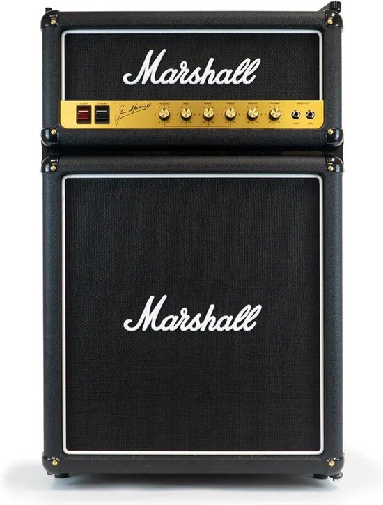 Koelkast: Marshall - Bar koelkast - 126 L - Black Edition 4.4 - MF4.4BLK-EU, van het merk Marshall