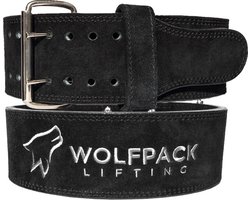 Wolfpack Lifting - Lifting Belt - Powerlift Riem - Zwart/Wit - L