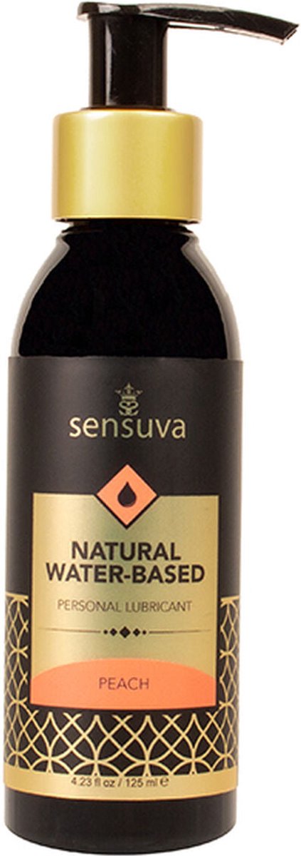 Goedkoopste Sensuva - Natural Waterbasis Glijmiddel Perzik 125 ml